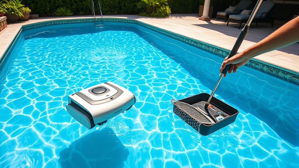 pool cleaning and maintenance