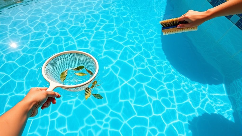 pool cleaning and maintenance