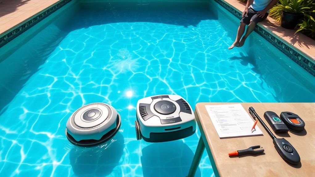 pool maintenance and inspections