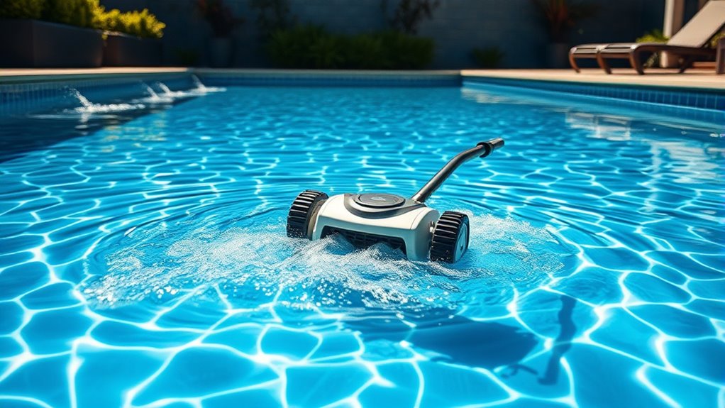 pool needs extra cleaning
