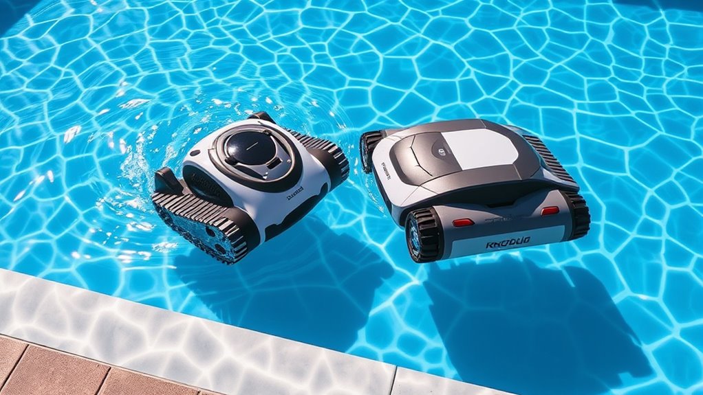 pool size and surface compatibility