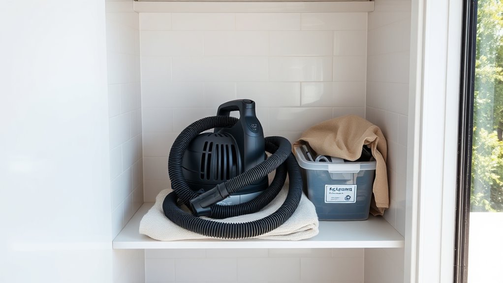 proper equipment storage practices