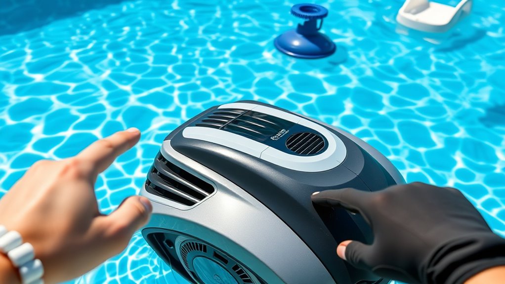 regular pool cleaner maintenance