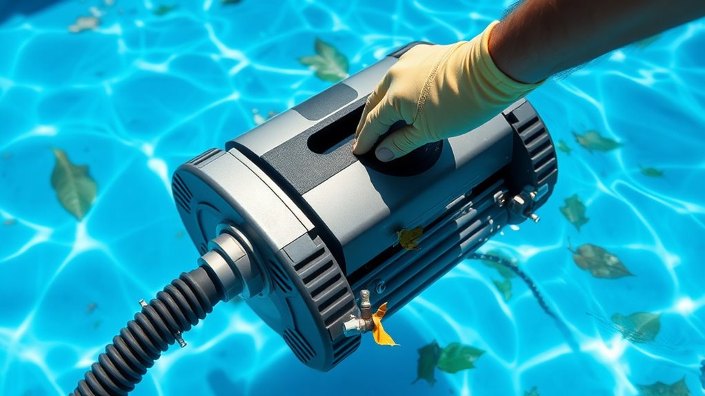 regular pool cleaner maintenance