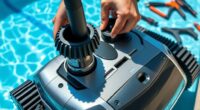 replacing pool cleaner parts