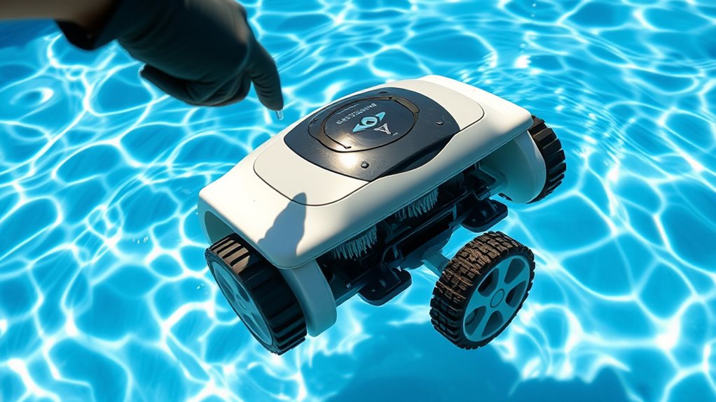 robotic cleaner troubleshooting tips