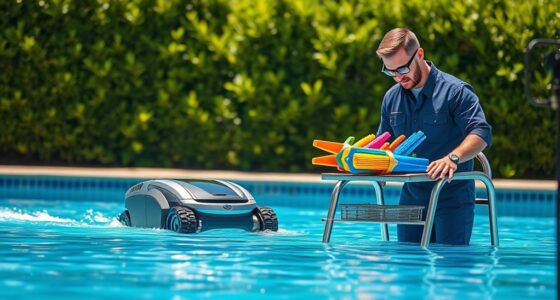 robotic cleaner vs service