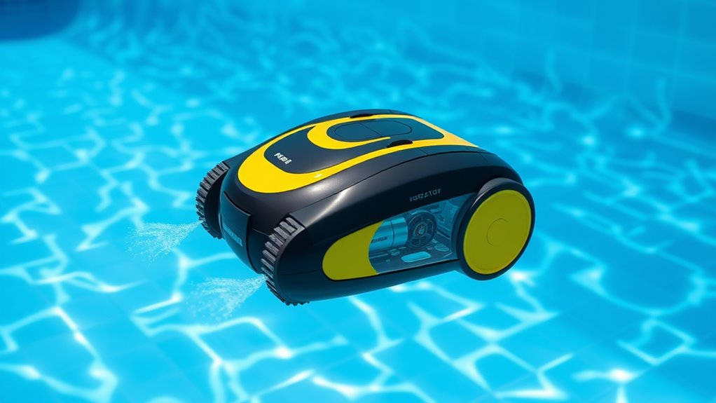 robotic pool cleaner components