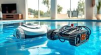 robotic pool cleaner rise