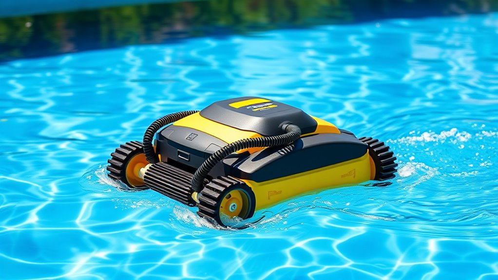 select appropriate pool cleaner