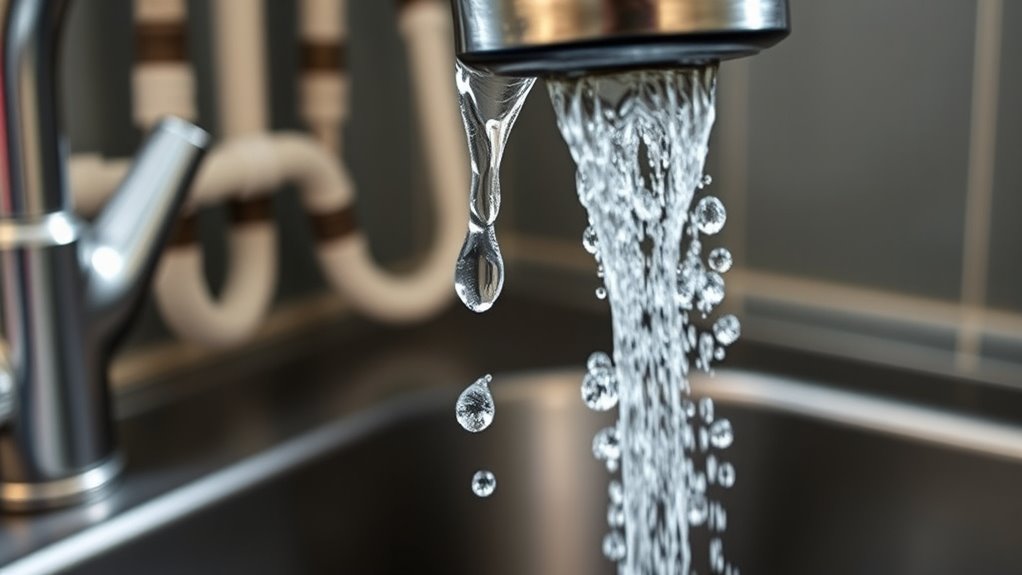 signs of low water flow