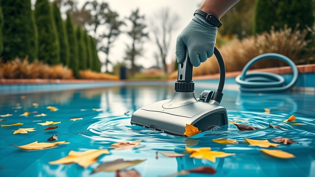 spring pool cleaner maintenance