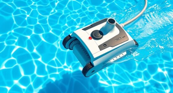 suction powered pool cleaning