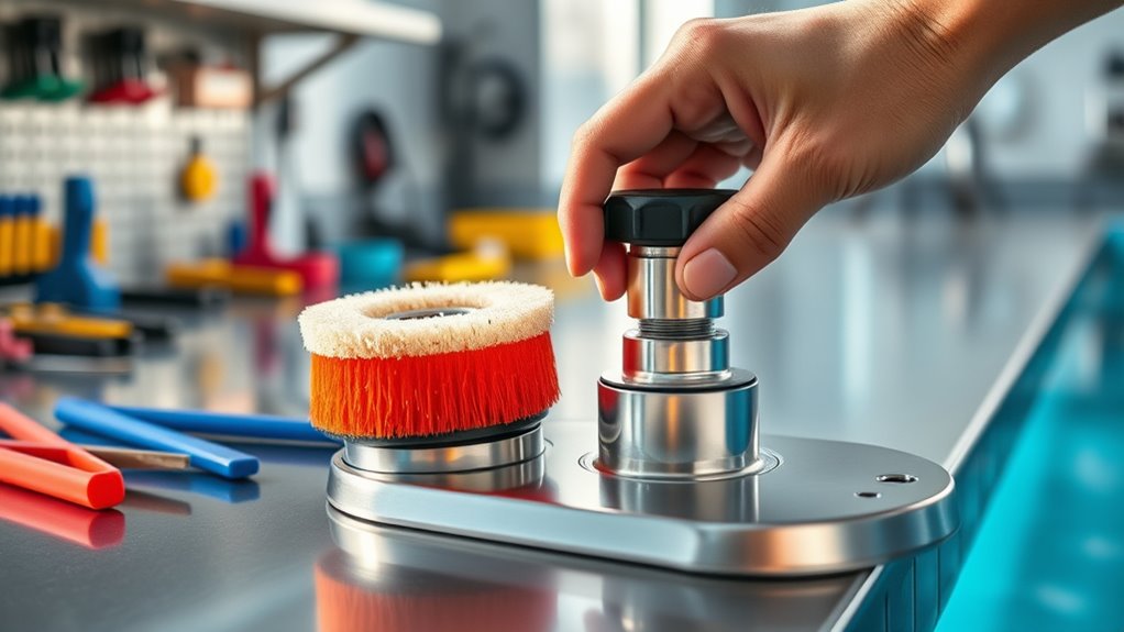 test cleaner for proper flow