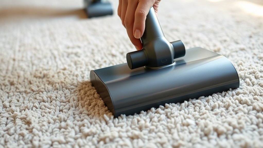 adjust vacuum height settings