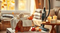 autumn home cleaning tasks