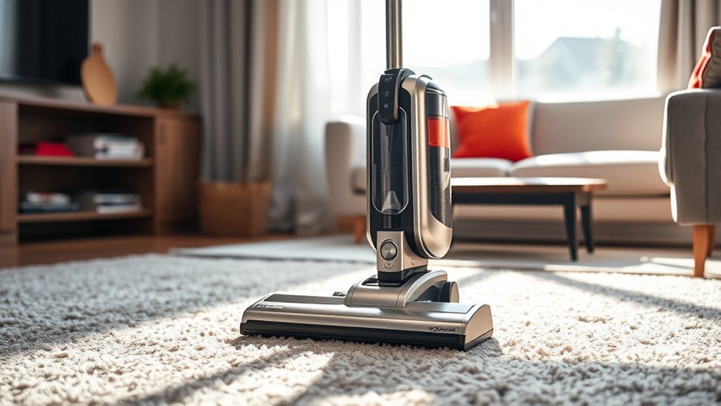 carpet cleaning features prioritized