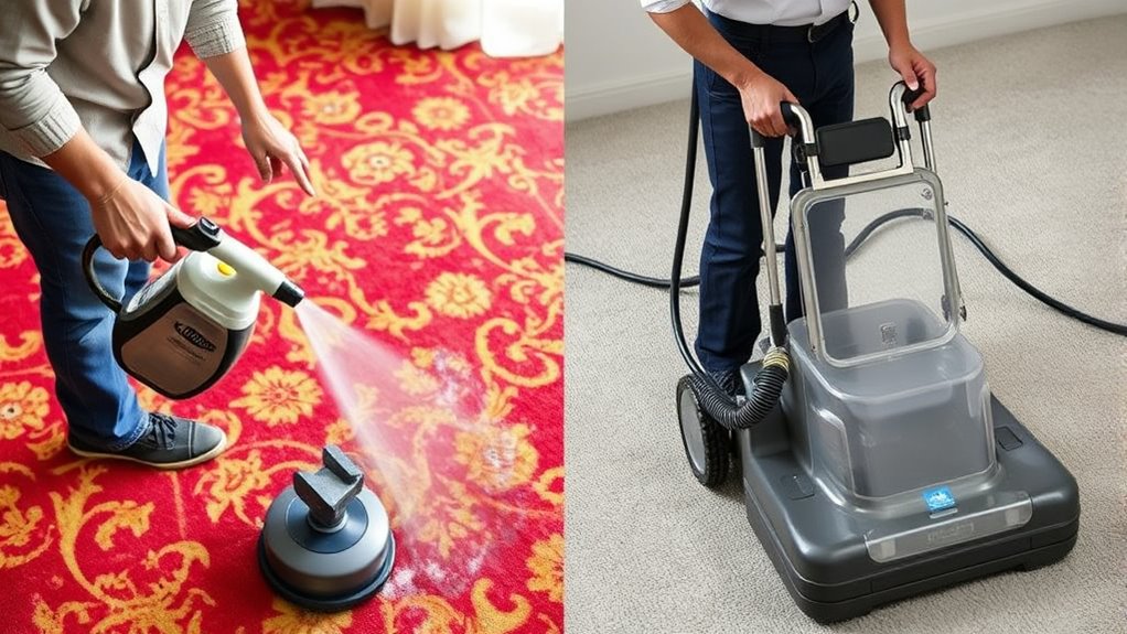 carpet cleaning skill safety
