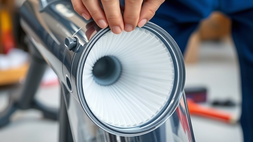 clean filters for optimal performance
