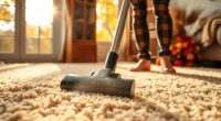 deep clean carpets for allergies