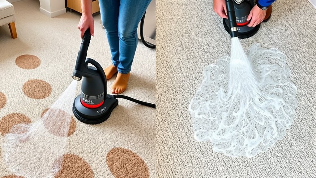 deep thorough carpet cleaning
