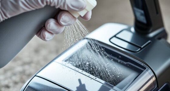 disinfect vacuum cleaner effectively
