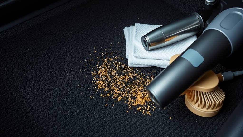 gather cleaning tools efficiently