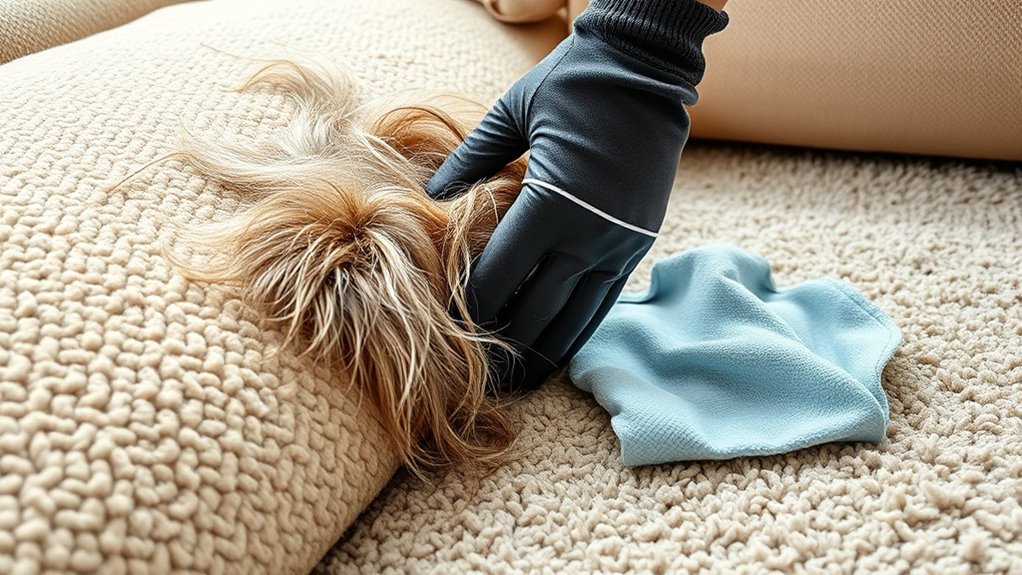 gentle pet hair removal