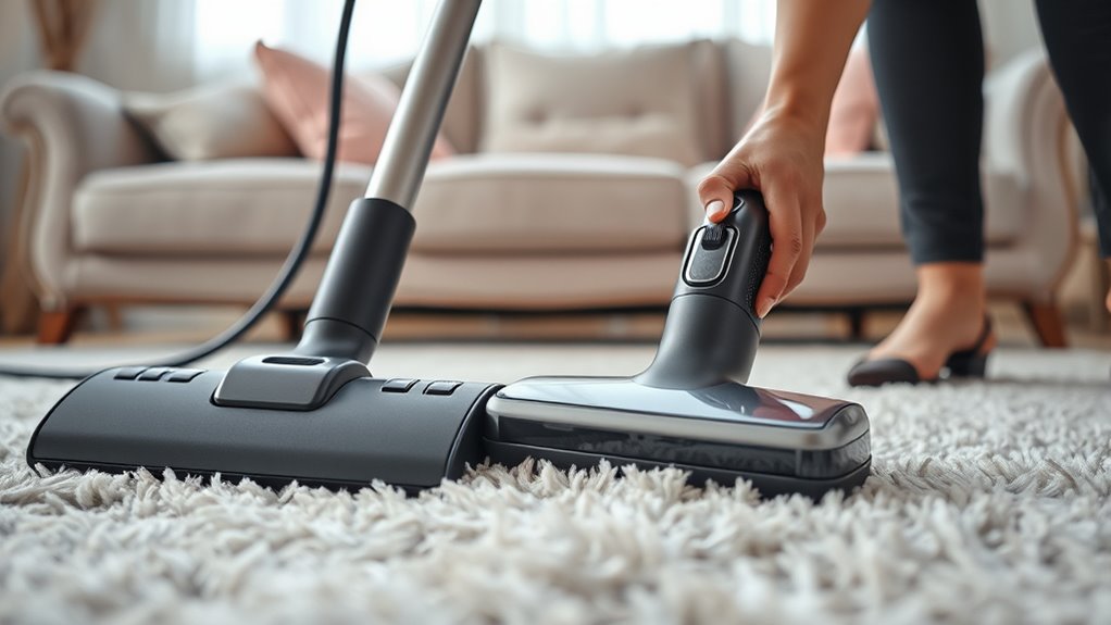 gentle vacuuming for fabrics