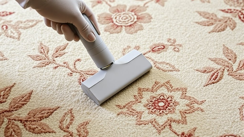gentle vacuuming prevents damage