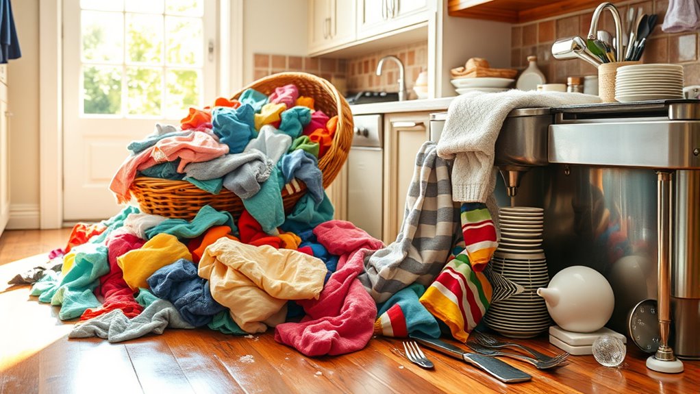 organize clean and maintain
