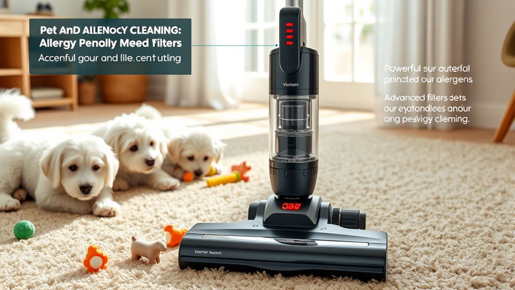 pet hair allergen removal