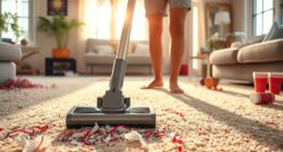 post party vacuuming tips