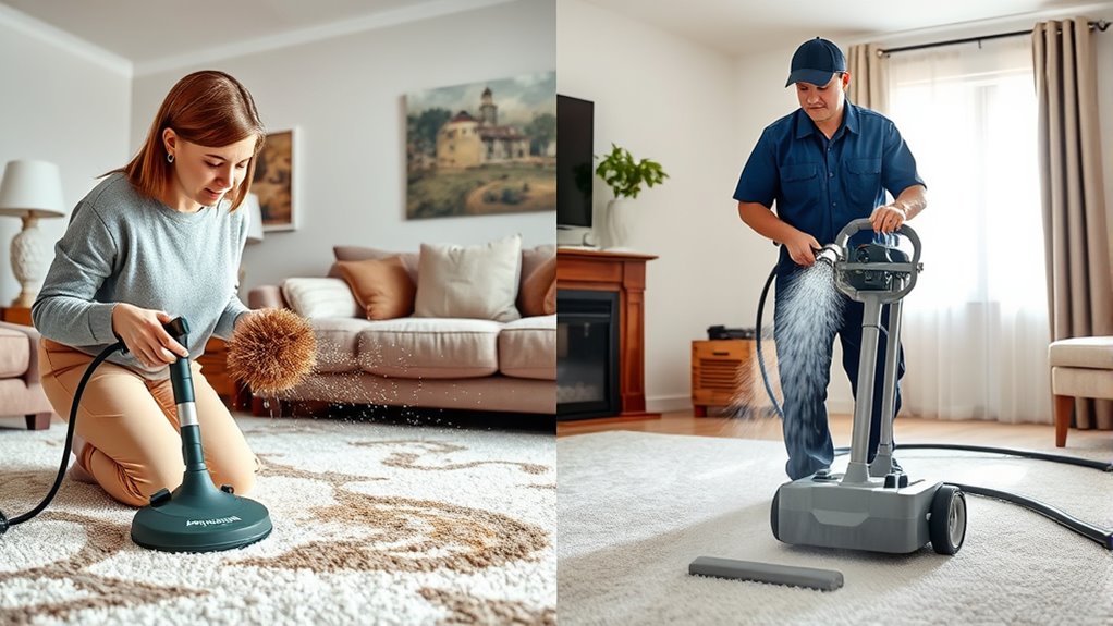 professional vs diy cleaning