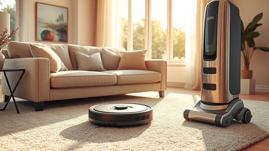 quiet cleaning minimizes disturbance