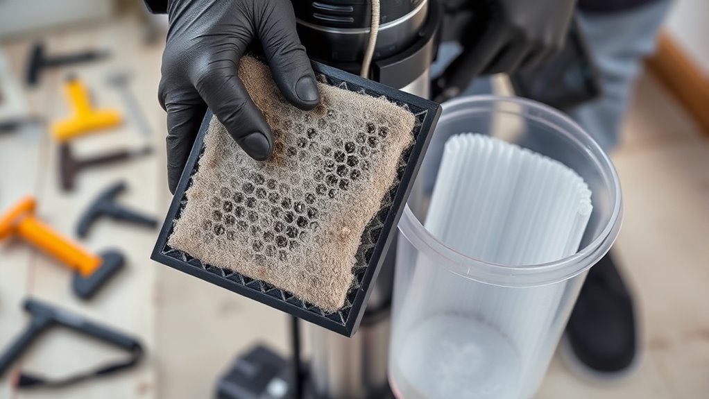 regular filter inspection and maintenance