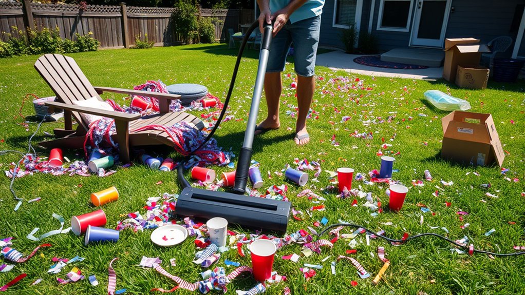 remove debris and obstructions