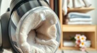 remove dusty vacuum odors