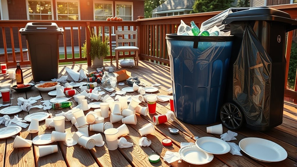 remove food trash odors