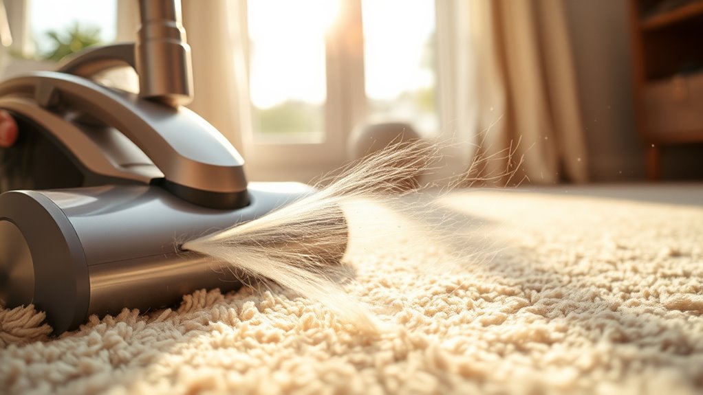 thorough vacuuming enhances cleanliness