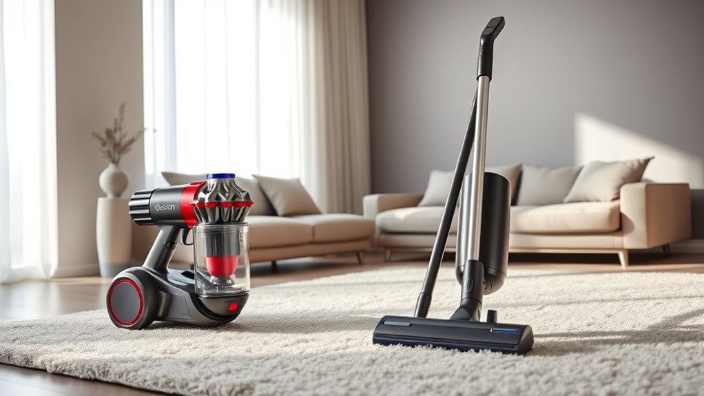 vacuum comparison dyson or miele
