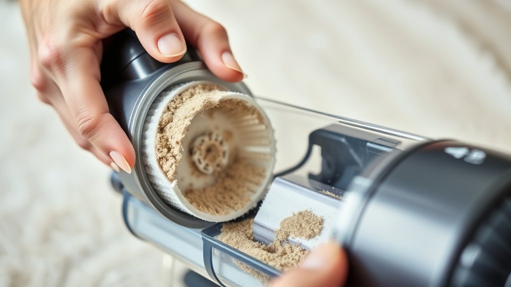 vacuum component deep cleaning