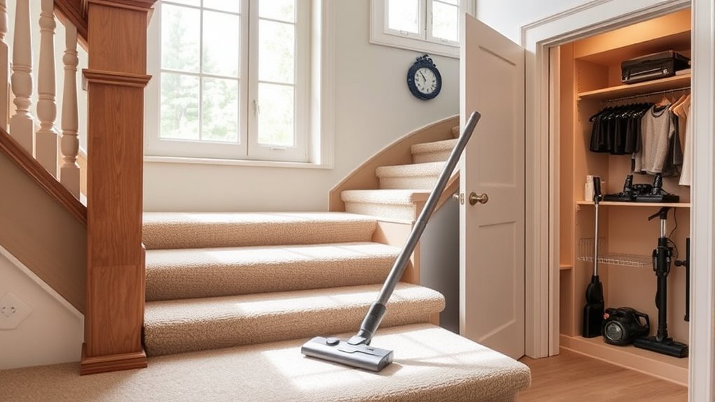 vacuum features for multi story