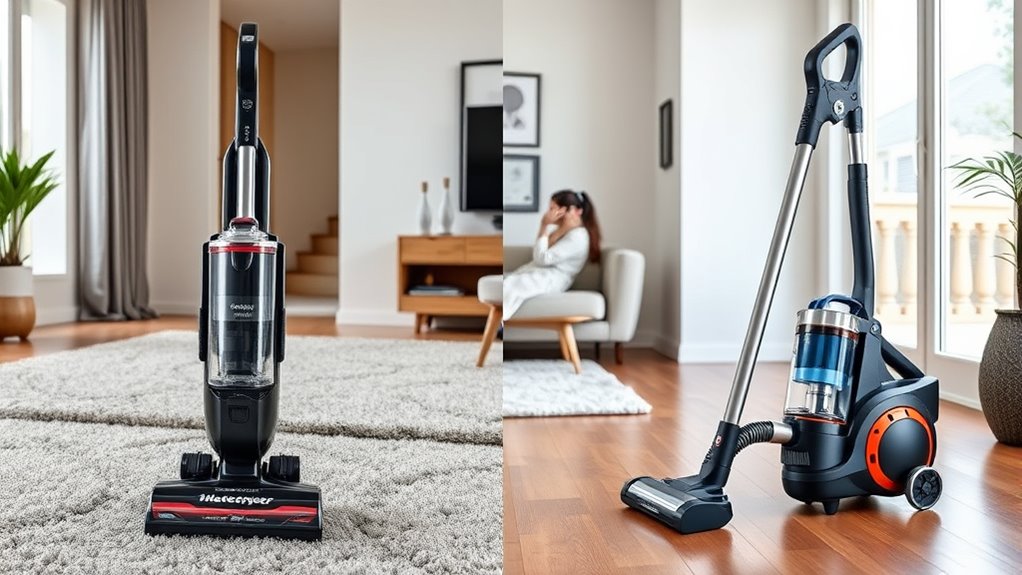 vacuum types comparison guide