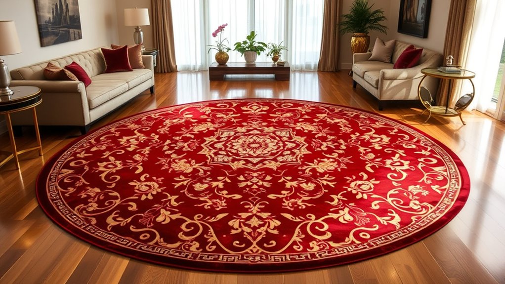 choosing the ideal silk rug