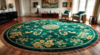 elegant 8 foot silk rugs