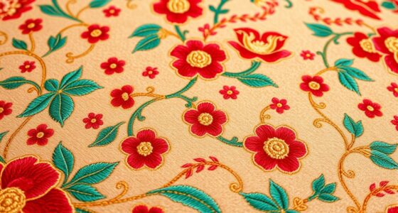 elegant chinese floral carpets