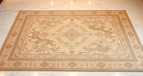 elegant neutral silk carpets