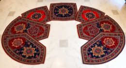 elegant tabriz silk carpet collection