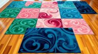 elegant washable silk rugs